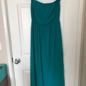 Strapless maxi!